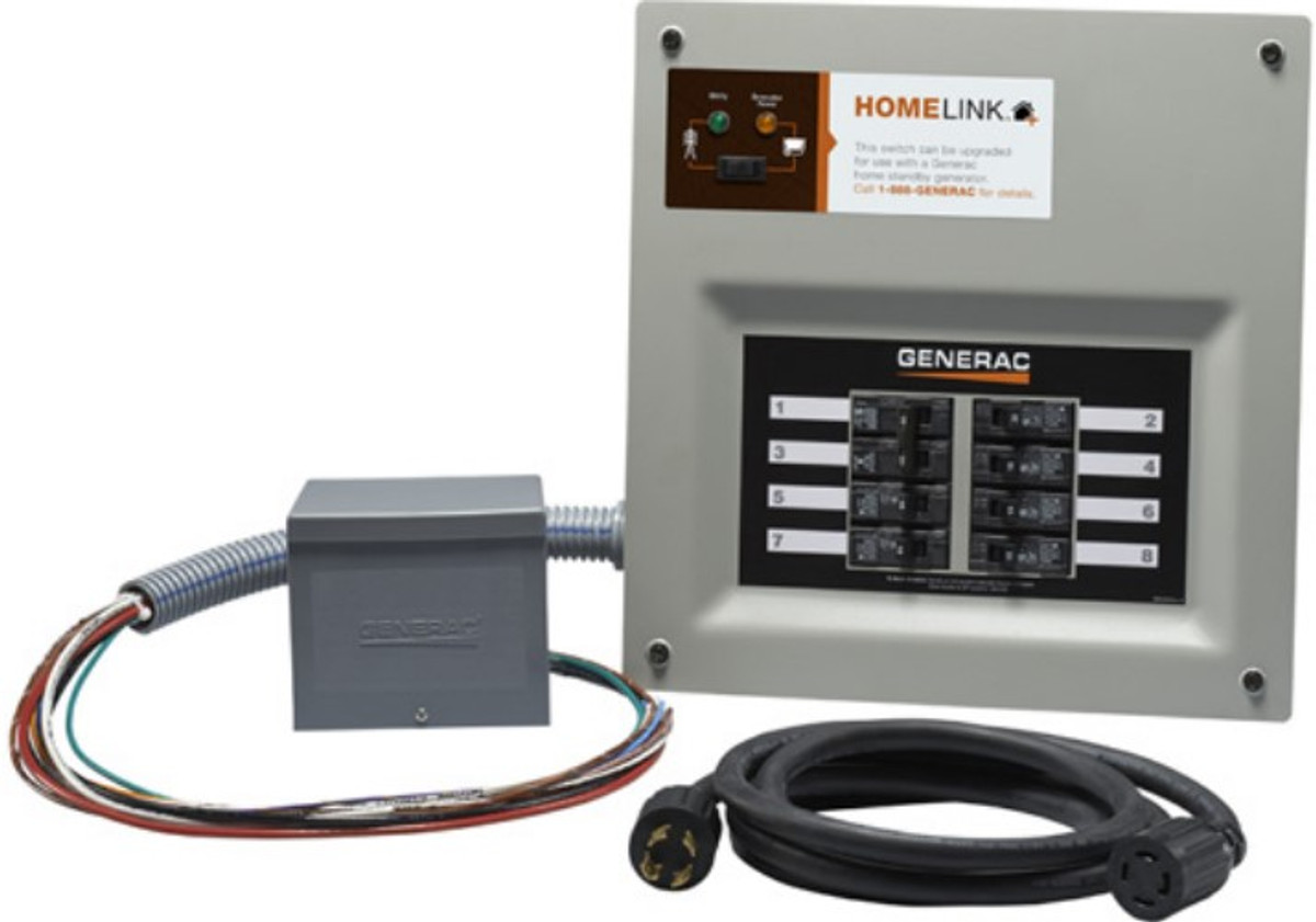 Generac 6853 30Amp Homelink Manual Transfer Switch 120/240V Single Phase