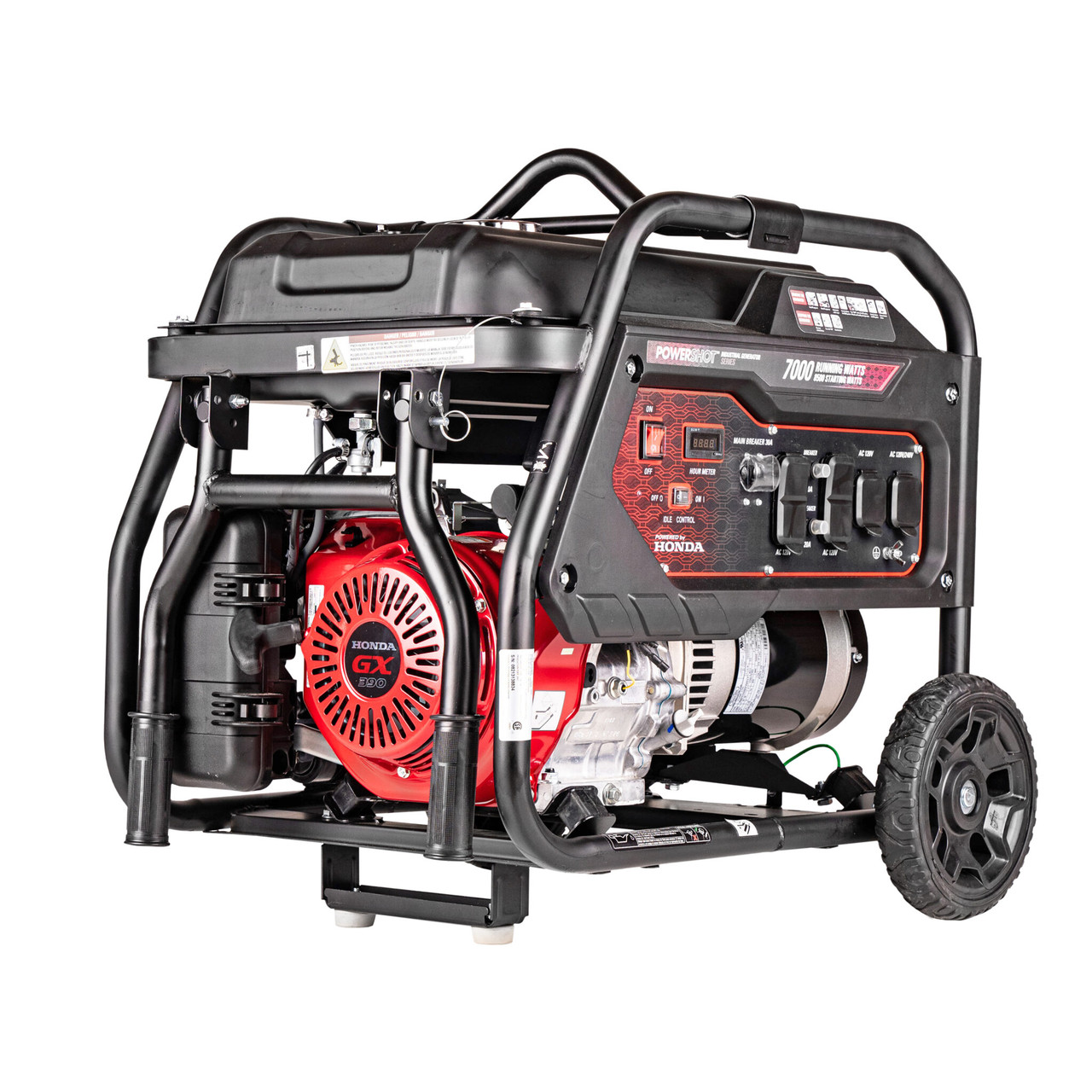 NATIONAL　TV SERVICE GENERATOR 848A HONDA Powered SIMPSON SCGH8500 (70054) 8500/7000 Watt Portable