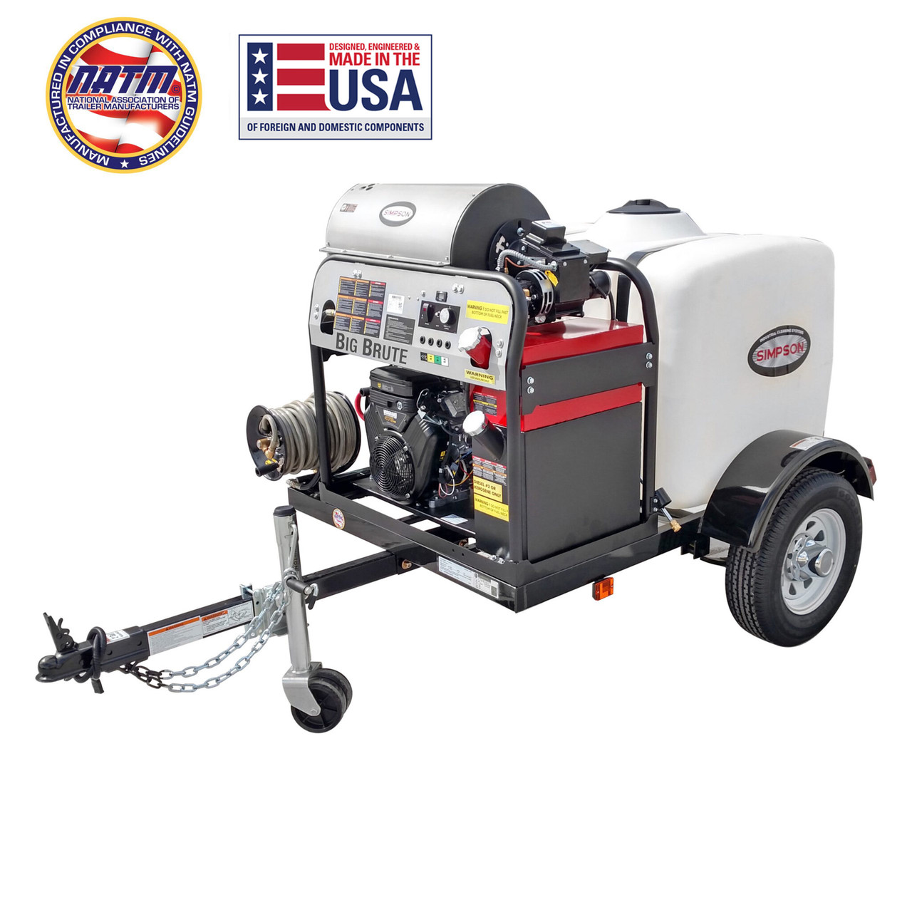 Economy Wall Mount Pressure Washer - 4000 PSI, 4 GPM