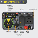 Champion 201319 4500 Watt Dual Fuel Inverter Generator (+CO SHIELD)