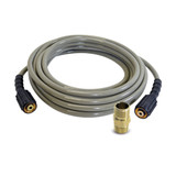 Simpson 25ft x 5/16" 3700PSI Morflex Hose w/ M22 Connectors 41108