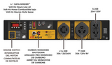 Firman P03628 Portable Gas  4550/3650 Watt Remote Start CO w/ Wheel Kit