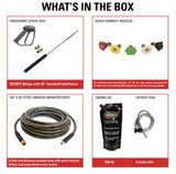 SIMPSON ALWB60828 WaterBlaster 4200 PSI @ 4.0 GPM, Belt,  ALUM Pressure Washer HONDA GX390 CAT Pump