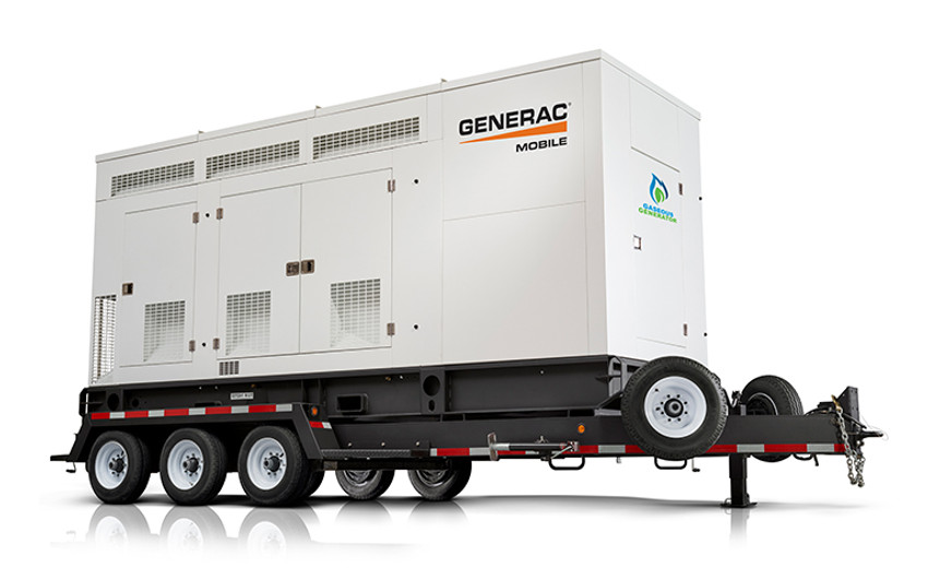 Generac MGG450N2 Mobile Towable Gaseous Generator  (Trailer Attached)