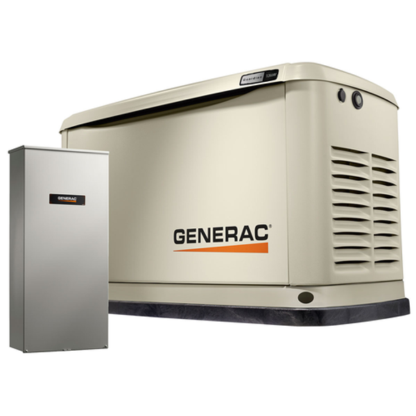 Generac 7225  Wi-Fi Guardian Series 14kW Home Standby Generator 1ph w/ 200Amp SE ATS