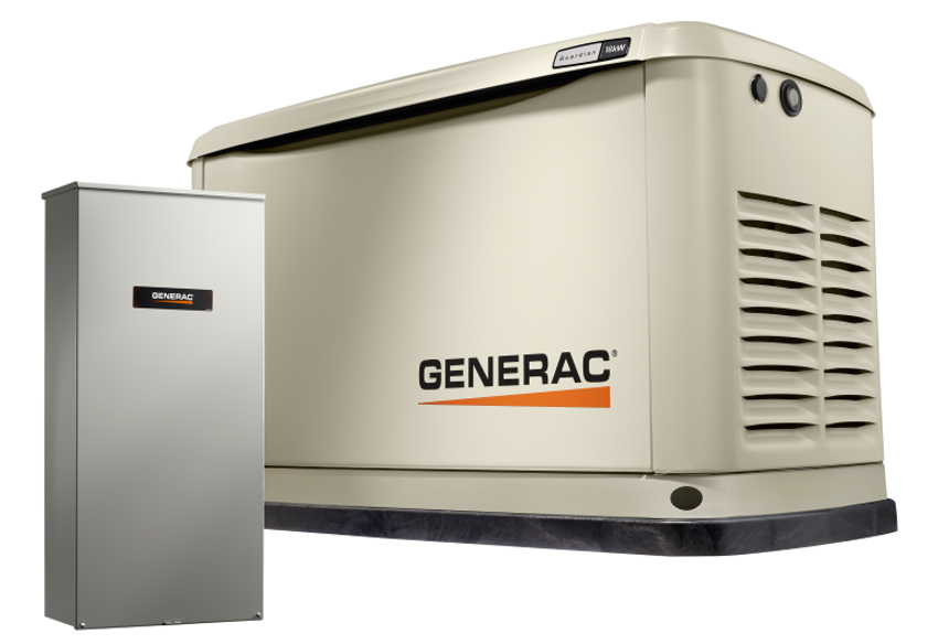 Generac 7226PKG100 18kW Wi-Fi Generator 1ph w/100ASE ATS PACKAGE 