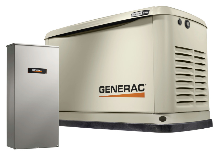 Generac 7043 Wi-Fi Guardian Series 22kW Home Standby Generator 1ph w/ 200Amp SE ATS