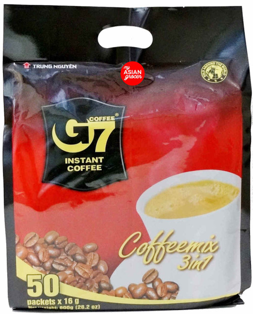 Trung Nguyen Coffee G7 Instant Coffee Mix 3in1 16g x 50 Packets
