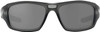 Oakley OO9236 Valve Rectangular Sunglasses Polarized Matte Grey/Black Iridium