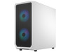 Fractal Design Focus 2 RGB White ATX mATX Mini ITX Clear Tinted Tempered Glass