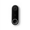 Google Nest Wired Smart Doorbell Camera with 24/7 Streaming - WHITE