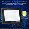 LKXDOV LED Flood Lights Outdoor, 100W 10000LM Outside Work Light (2 Pack)