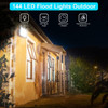 LKXDOV LED Flood Lights Outdoor, 100W 10000LM Outside Work Light (2 Pack)