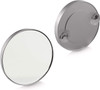 685764B1F Estelle Makeup Mirror - 16 Bright LEDs - Metallic Gray