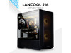 LIAN LI LANCOOL 216RX Black Steel / Tempered Glass ATX Mid Tower Computer Case