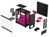 Fractal Design Pop Air RGB Black Magenta Core TG ATX High-Airflow Clear Tempered