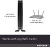 NETGEAR Cable Modem Compatible with all Cable Providers CM500-100NAR - Black