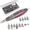 BEAUTURAL Professional Manicure and Pedicure Set Kit - GRAY