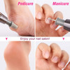 BEAUTURAL Professional Manicure and Pedicure Set Kit - GRAY