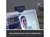 Logitech C920S HD Pro Webcam, Full HD 1080p/30fps Video Calling, Clear