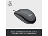Logitech M100 Wired Ambidextrous 3-Buttons USB Mouse with 1000 DPI Optical