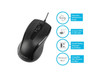Targus 3-Button USB Full-Size Optical Mouse - AMU81USZ