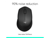 Logitech M330 SILENT Wireless Mouse, 2.4GHz with USB Receiver, Optical Tracking,