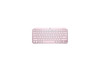 Logitech MX KEYS MINI Minimalist Wireless Illuminated Keyboard - Rose