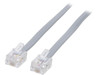 C2G Model 02970 7 ft. RJ11 Modular Telephone Cable Male to Male