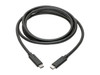 Tripp Lite USB C to USB Type C Cable 6ft USB 3.1 Gen 1 5A 5 Gbps M/100W