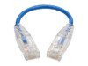 TRIPP LITE CONNECTIVITY N201-S8N-BL 8IN CAT6 GB SNAGLESS MOLDED