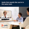 Poly Studio 4K Video System Speaker Bar Small & Medium Conference - Black New