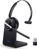 PrancyBt Bluetooth Headset Wireless Headset Microphone for PC KH122M - Black PrancyBt Bluetooth Headset Wireless Headset Microphone for PC KH122M - Black
