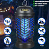 FVOAI Bug Zapper Electronic Mosquito Zapper Fly Zapper Outdoor Indoor - BLACK