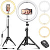 EYON 12'' Selfie Ring Light Tripod Stand Dimmable Desktop SMN-12 - Black