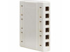 Tripp Lite by Eaton Surface-Mount Box for Keystone Jacks 12 Ports White TAA