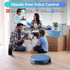 ZCWA Robotic Vacuum and Mop Blue BR151 Missing Accessories