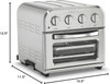 Cuisinart TOA-28FR Compact Air Fryer Toaster Oven- Silver