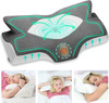 Elviros Cervical Memory Foam Contour Pillows Neck and Shoulder Pain - Queen Size Elviros Cervical Memory Foam Contour Pillows Neck and Shoulder Pain - Queen Size