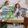 XIEBro 2 in 1 Robot Vacuum Mop 2000Pa Max Suction No Remote/Accessories - Black