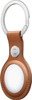 Apple AirTag Leather Key Ring MX4M2ZM/A - Saddle Brown