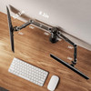ErGear Dual Monitor Desk Mount Fully Adjustable Dual Monitor Arm EGCM1 - Black