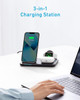 Anker Foldable 3-in-1 Wireless Charging Adapter 335 Wireless Charger - BLACK
