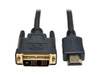 Tripp Lite P566-030 Tripp Lite HDMI to DVI Cable, Digital Monitor Adapter Cable