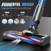Bossdan 4 in 1 Lightweight Quiet Stick Cordless Vacuum Cleaner - BLUE
