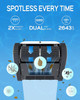 WYBOT Robotic Pool Cleaner Ground Pools up to 60 FT Cordless WY3312 - Black