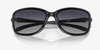 Oakley Women's Oo9301 Cohort Rectangular Sunglasses with grey lens black frame