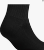 273962 Adidas Men's Team Crew King Size Socks 6 Pairs Black 4XL