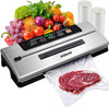 HODAY Vacuum Sealer Machine Food Sealer with Built-in Cutter VS2201 - SILVER