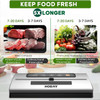 HODAY Vacuum Sealer Machine Food Sealer with Built-in Cutter VS2201 - SILVER